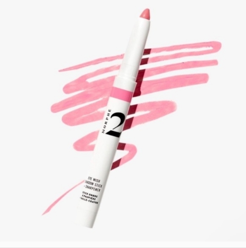 Morphe Eye Wish Shadow Stick + Sharpener - Bubblegum New Pink